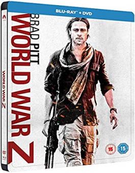 World War Z (Limited Steelbook) (2013) [UK Import mit dt. Ton] [Blu-ray] 