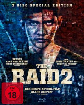 The Raid 2 - Ungeschnittene Fassung (2 Disc Special Edition) (2014) [FSK 18] [Blu-ray] 