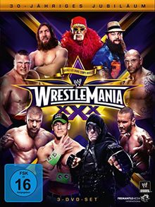 WWE - Wrestlemania XXX: 30. Jähriges Jubiläum (3 DVDs) (2014) [Gebraucht - Zustand (Sehr Gut)] 