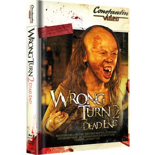 Wrong Turn 2: Dead End (Limited Mediabook, Blu-ray+DVD, Retro Cover) (2007) [FSK 18] [Blu-ray] 