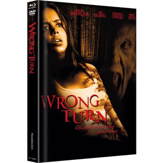 Wrong Turn (Limited Mediabook, Blu-ray+DVD, Original Cover) (2003) [Blu-ray] 