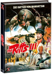 The Riffs III - Die Ratten von Manhattan (Limited Mediabook, Blu-ray+DVD, Cover C) (1984) [FSK 18] [Blu-ray] 