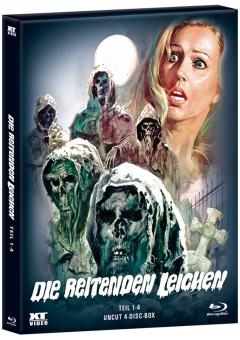 Die Reitenden Leichen (Limited Edition im Schuber, 4 Discs) [FSK 18] [Blu-ray] 