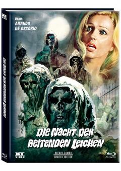 Die Nacht der reitenden Leichen (Limited Mediabook, Blu-ray+DVD, Cover C) (1971) [FSK 18] [Blu-ray] 