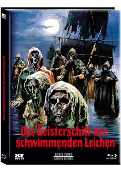 Das Geisterschiff der schwimmenden Leichen (Limited Mediabook, Blu-ray+DVD, Cover A) (1974) [FSK 18] [Blu-ray] 