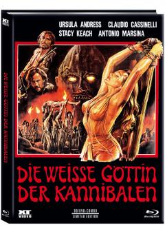 Die Weiße Göttin der Kannibalen (Limited Mediabook, Blu-ray+DVD, Cover B) (1977) [FSK 18] [Blu-ray] 