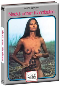 Nackt unter Kannibalen (Limited Wattiertes Mediabook, Blu-ray+2 DVDs, Cover C) (1977) [FSK 18] [Blu-ray] 