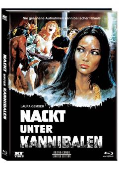 Nackt unter Kannibalen (Limited Mediabook, Blu-ray+2 DVDs, Cover B) (1977) [FSK 18] [Blu-ray] 