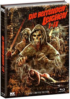 Die Reitenden Leichen (Limited Wattiertes Mediabook, 4 Discs) [FSK 18] [Blu-ray] 