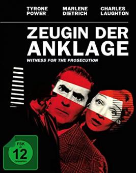 Zeugin der Anklage (Limited Mediabook) (1957) [Blu-ray] [Gebraucht - Zustand (Sehr Gut)] 