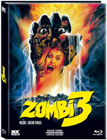 Zombie 3 (Limited Mediabook, Blu-ray+DVD, Cover A) (1988) [FSK 18] [Blu-ray] 