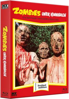Zombies unter Kannibalen (Kult-HD Hartbox, Cover B) (1979) [FSK 18] [Blu-ray] 