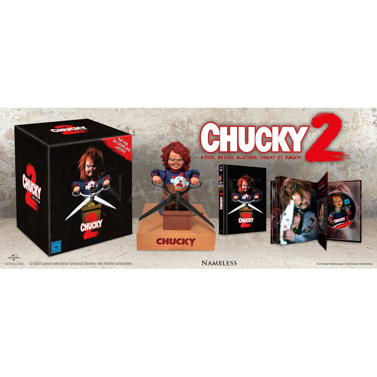 Ihr Uncut Dvd Shop Chucky 2 Die Mörderpuppe Ist Zurück Limited Mediabook Blu Ray Dvd